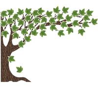 Schoolgirl Style Woodland Whimsy Big Tree - Juego de tablón de anuncios