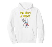 Schoolhouse Rock I'm Just a Bill Yellow Text Vintage Cartoon Sudadera con Capucha