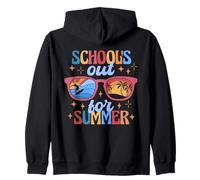 School's Out for Summer Sunglasses Fun Summer Break Vibes Sudadera con Capucha