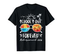 Schools out Forever Retired 2026 Funny Teacher Retirement Camiseta