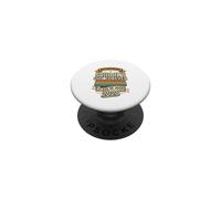 Schools out Forever Retirement 2026 Maestro Jubilado Vintage PopSockets PopGrip Adhesivo