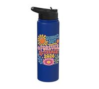 Schools Out Forever Retirement 2026 Retired Student Teacher Stainless Steel Insulated Water Bottle