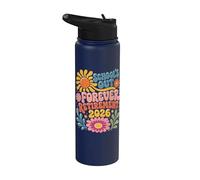 Schools Out Forever Retirement 2026 Retired Student Teacher Stainless Steel Insulated Water Bottle