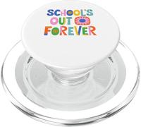 School's out Forever Teacher Jubilación Jubilado Divertido PopSockets PopGrip para MagSafe