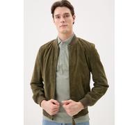 Schott Bomber Casual Suede-LC300 S Verde
