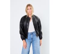 Schott Bomber Cuir Femme XL Negro