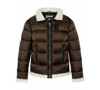 SCHOTT Chaqueta bomber IDAK. Color Marrón