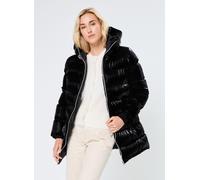 Schott Doudoune Longue Brillante S Negro