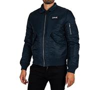 Schott NYC 210100RS, Chaqueta para Hombre, Armada, L