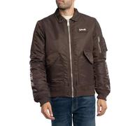 Schott NYC 210100RS, Chaqueta para Hombre, Marron Oscuro, XXL