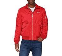 Schott NYC 210100RS, Chaqueta para Hombre, Rojo, M