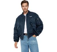 Schott NYC 21090rs Chaqueta, Azul Marino, M para Hombre