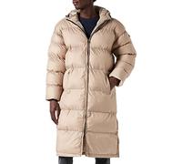 Schott NYC 2190MAX, Chaqueta con Capucha Extra Larga para Unisex adulto, Beige, XS