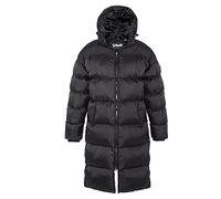 Schott NYC 2190MAX, Chaqueta con Capucha Extra Larga para Unisex adulto, Negro Negro, L