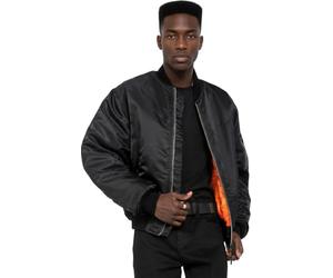 Schott NYC Airforce90rs Chaqueta, Negro, M para Hombre