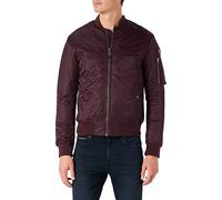 Schott NYC AIRFORCERS, Bomber para Hombre, Borgoña Oscura, L