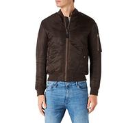Schott NYC AIRFORCERS, Bomber para Hombre, Marron Oscuro, L