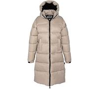 Schott NYC Belstar2wrs Chaqueta de Abrigo Larga para Mujer, Beige, S Unisex Adulto