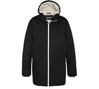 Schott NYC Bluster - Chaqueta con capucha y forro Sherpa Schott, color negro, talla L para adulto