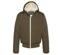Schott NYC Bluster2-dark Kaki-XXXL Blouson, Verde, 3XL Grande Alto para Hombre