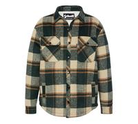 Schott NYC Cary-Vert Checks-m Blouson, Verde, Hombre