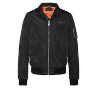 Schott NYC - Cazadora para hombre, Negro, XL