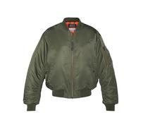 Schott NYC - Chaqueta bomber Oversize Schott Airforce90Rs Army Caqui, verde, L