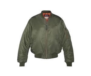 Schott NYC - Chaqueta bomber Oversize Schott Airforce90Rs Army Caqui, verde, M