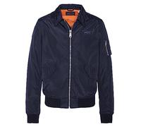 Schott NYC Cwu23 Chaqueta, Azul Marino, M para Hombre