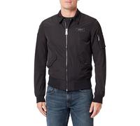 Schott NYC Cwu23 Chaqueta, Negro, S para Hombre