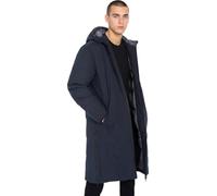 Schott NYC Fargo Manga Larga con Cremallera soldada, Azul Marino, 3XL Unisex Adulto