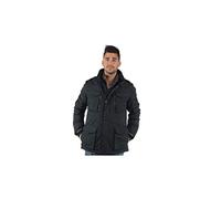 Schott NYC FIELD, Chaqueta para Hombre, Negro, S