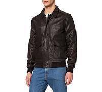 Schott NYC Hombre Lcflightwx Chaqueta Not Applicable, Marrón (Brown Brown), Large
