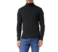 Schott Nyc Hombre Ploutrider4 Suéter Not Applicable, Antracita, Large