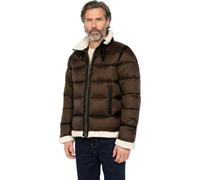 Schott NYC Idak Chaqueta, marrón, XL para Hombre