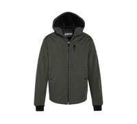 Schott NYC Kale Blouson Corto Zippe con Capucha Schott, Caqui, XL Unisex Adulto