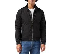 Schott NYC Kenny, Chaqueta para Hombre, Negro (Black Black), M