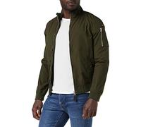 Schott NYC Kenny, Chaqueta para Hombre, Verde (Dark Kaki Dark Kaki), XL