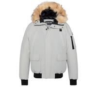 Schott NYC Keyburn-Steel Gris-s Parka, Hombre