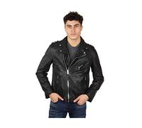 Schott nyc Lc1140wx Chaqueta de Cuero, Negro, Medium para Hombre