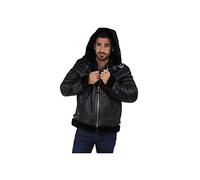 Schott NYC LC1259H Chaqueta, Black, M para Hombre