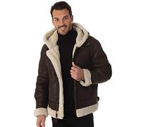 Schott NYC LC1259H Chaqueta, Brown, M para Hombre