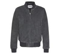 Schott NYC LC3017, Chaqueta para Hombre, Gris Oscuro, L