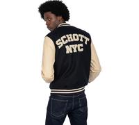 Schott NYC LC8705 Chaqueta, Azul Marino/Beige, 44-46 para Hombre