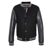 Schott NYC Lc8705x Chaqueta, Negro y Negro, XL para Hombre