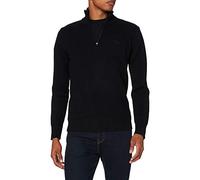Schott NYC PLLANCE2, Suéter para Hombre, Negro, L