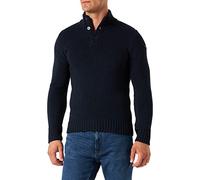 Schott NYC PLOUTRIDER4 Suéter, Navy, XL para Hombre