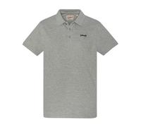 Schott NYC Pscasual Hombre Polo Camiseta, Gris, S, Gris, S
