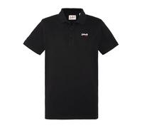 Schott NYC Pscasual Camiseta de Polo, Negro, S para Hombre