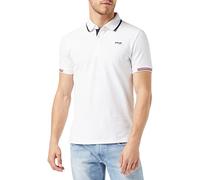 Schott NYC Psdevon Camisa de Polo, White, L para Hombre